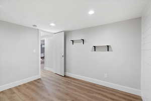 Large room in basement could be office or craft room