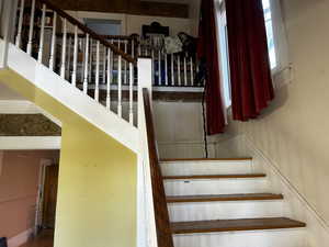 View of stairs
