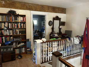 top of stairs going into 5 bedrooms