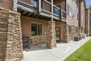 Patio / terrace with a grill and a patio