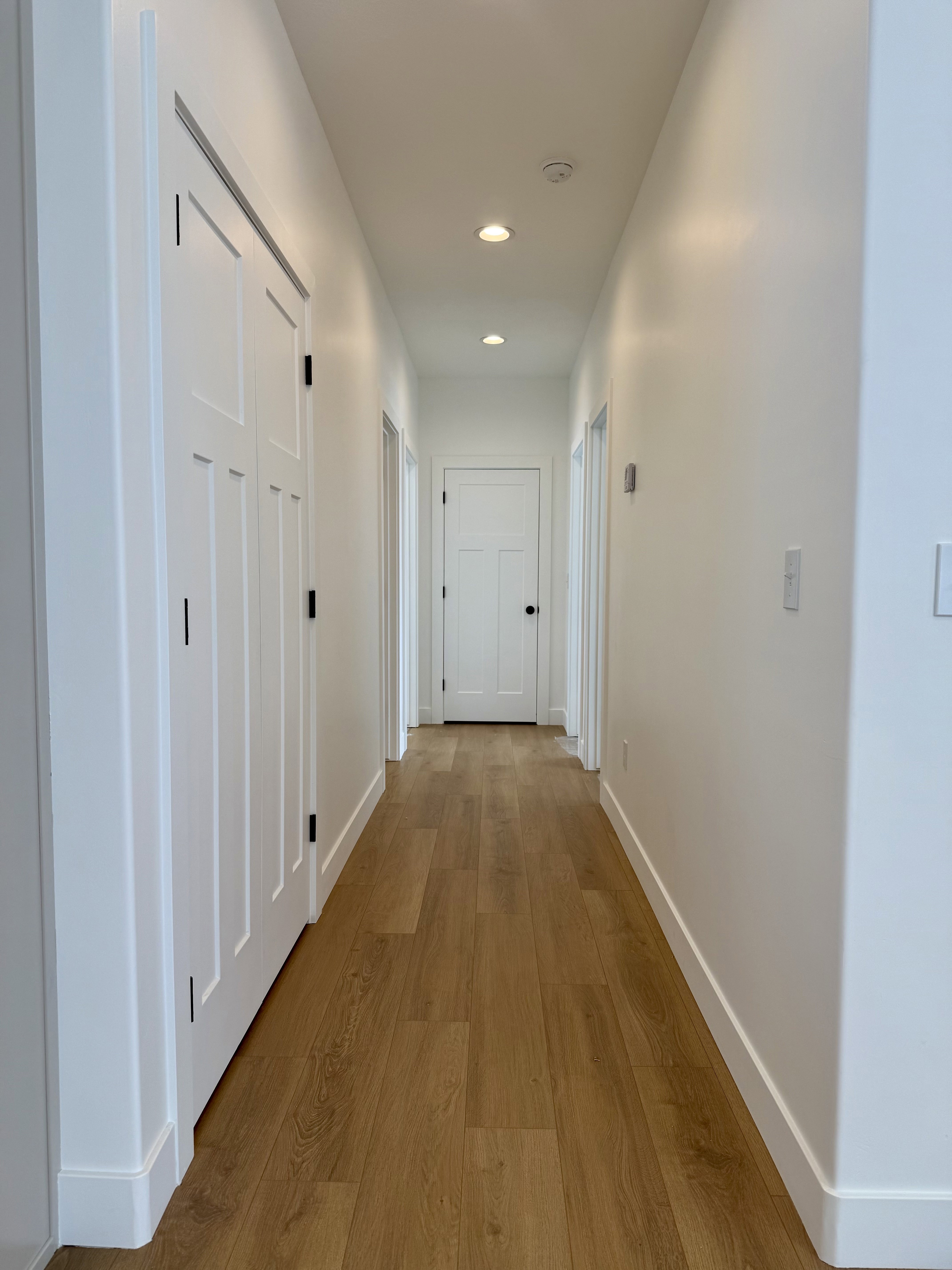 Hallway leading to main bath and bedrooms