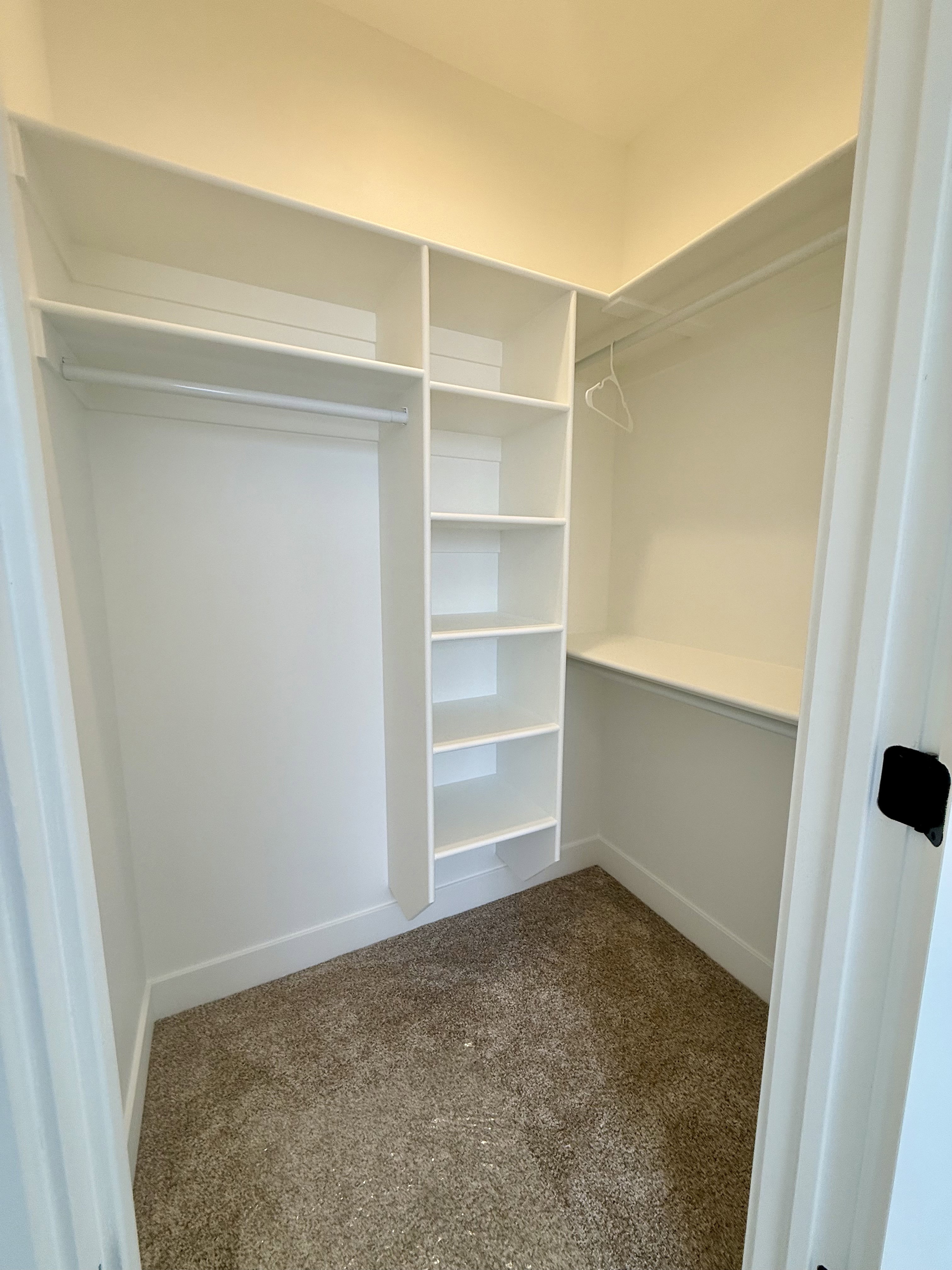 View of closet in bedroom 2