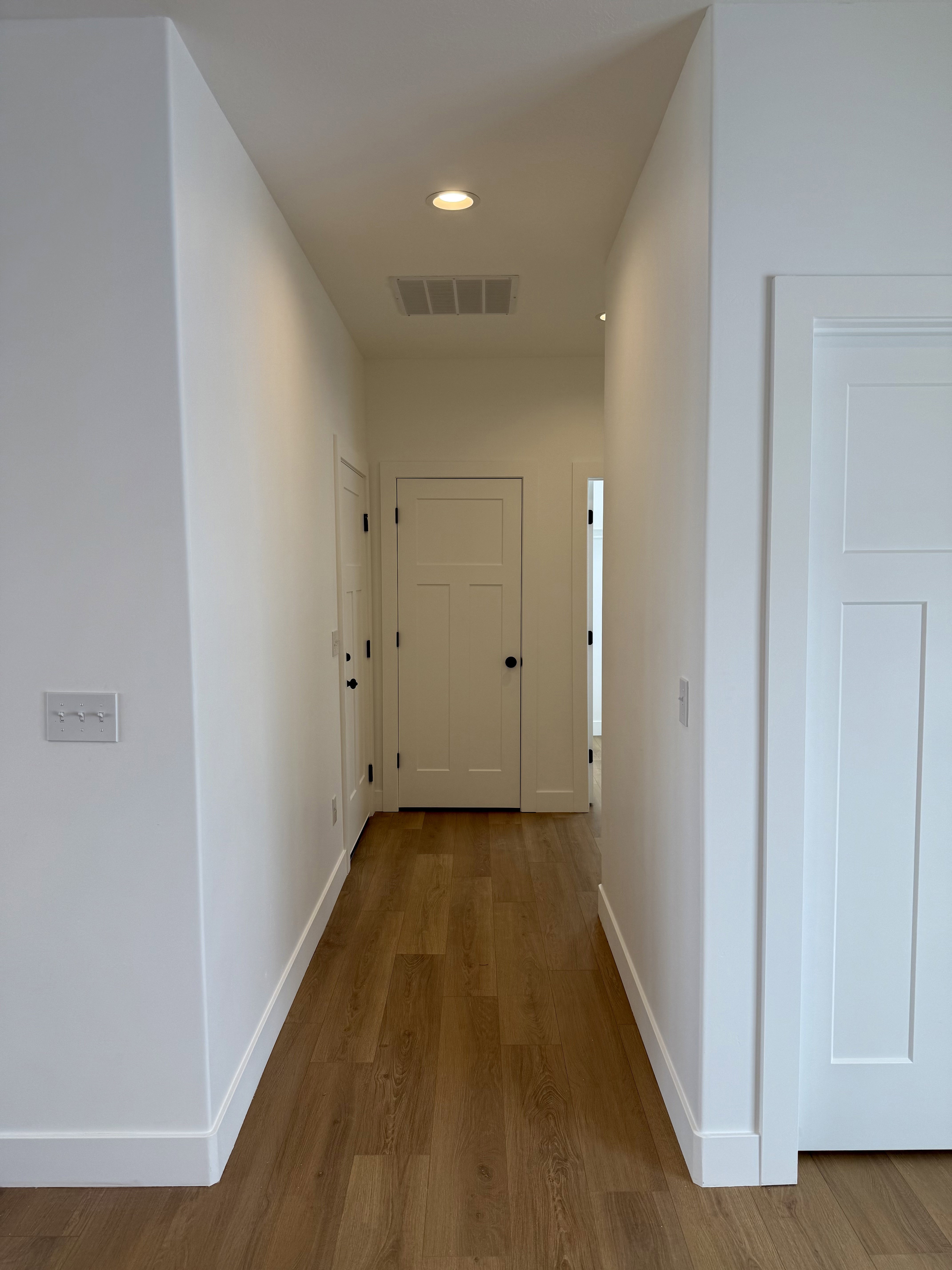 Garage entrance to mud room