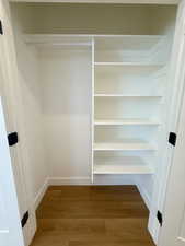Large hallway closet
