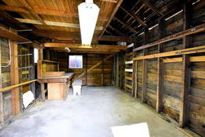 View of storage room