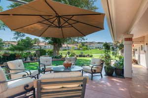 View of patio / terrace featuring a residential view