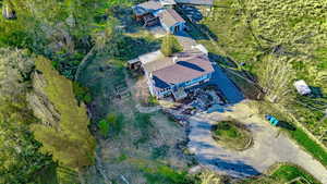 Aerial view of property and surrounding area