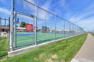 View of sport court with community basketball court