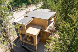 Aerial view of property and surrounding area