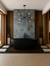 Rendering of Spa-like primary suite