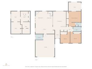 View of floor plan / room layout