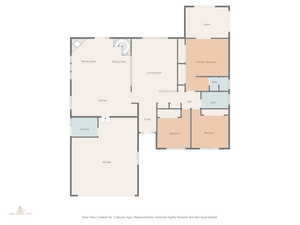 View of floor plan / room layout