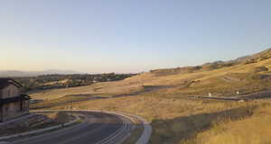 View of mountain background