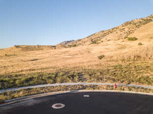 View of mountain background