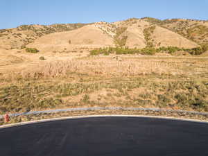 View of mountain background