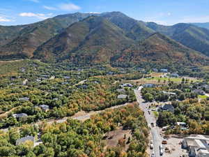 View of mountain backdrop