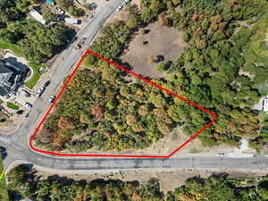 Map / location featuring property parcel outlined