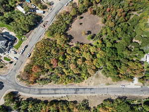 Aerial overview of property's location