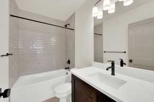 Ensuite bathroom for basement bedroom #2