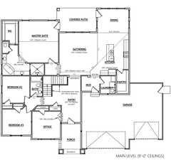 View of home floor plan