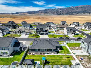 Aerial view of mountains
