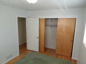View of closet in bedroom 2