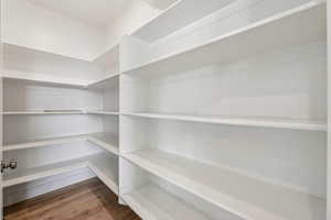 View of storage area