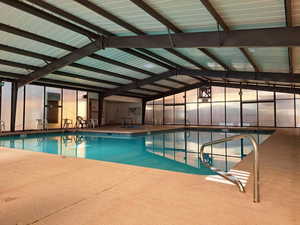 View of indoor pool