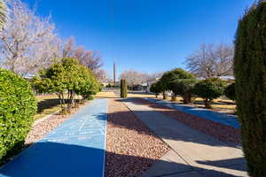 Surrounding community featuring shuffleboard