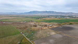 View of property location with rural landscape and a mountainous background