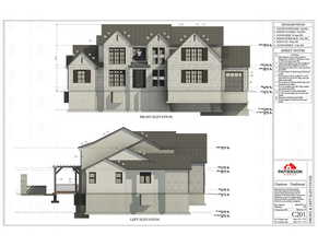 View of a document with a collage of images