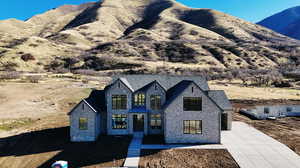 View of mountain background