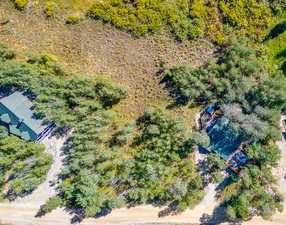 Aerial view of property and surrounding area