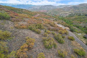 View of mountain backdrop