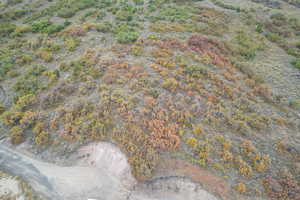 Aerial view of property and surrounding area