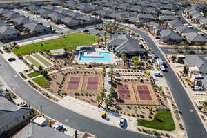 View of property location with nearby suburban area