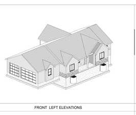 View of front porch sunset sitting area