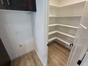 View of storage area