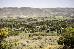 View of mountain background