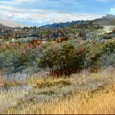 View of mountain background