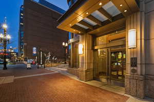 Entrance to property