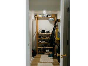 View of storage area