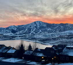 View of mountain backdrop