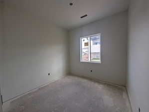 Spare room with baseboards