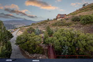 View of mountain backdrop