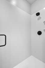 Bathroom featuring a shower