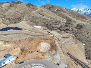 View of mountain background
