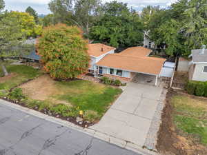 View of subject property