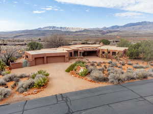 View of mountain backdrop