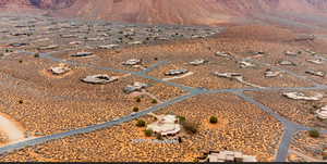 View of rural area with a desert landscape